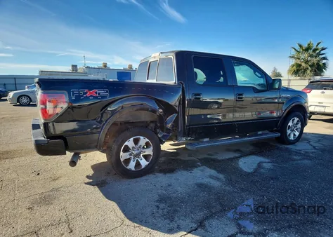 2011 Ford F150 Supercrew из США, поврежденный, VIN 1FTFW1CF8BKD11889